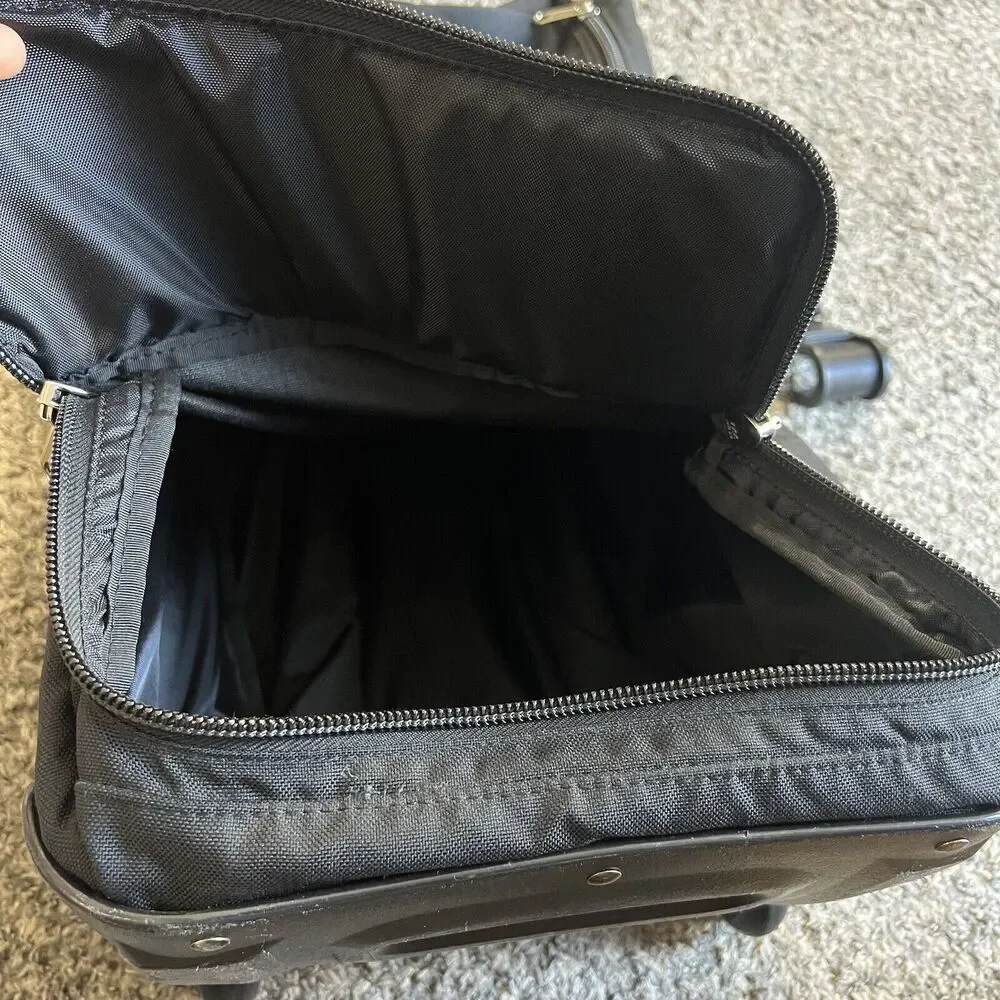 Club Glove Cordura Bag Wheeled Carry On Luggage Bag 24” Black Travel